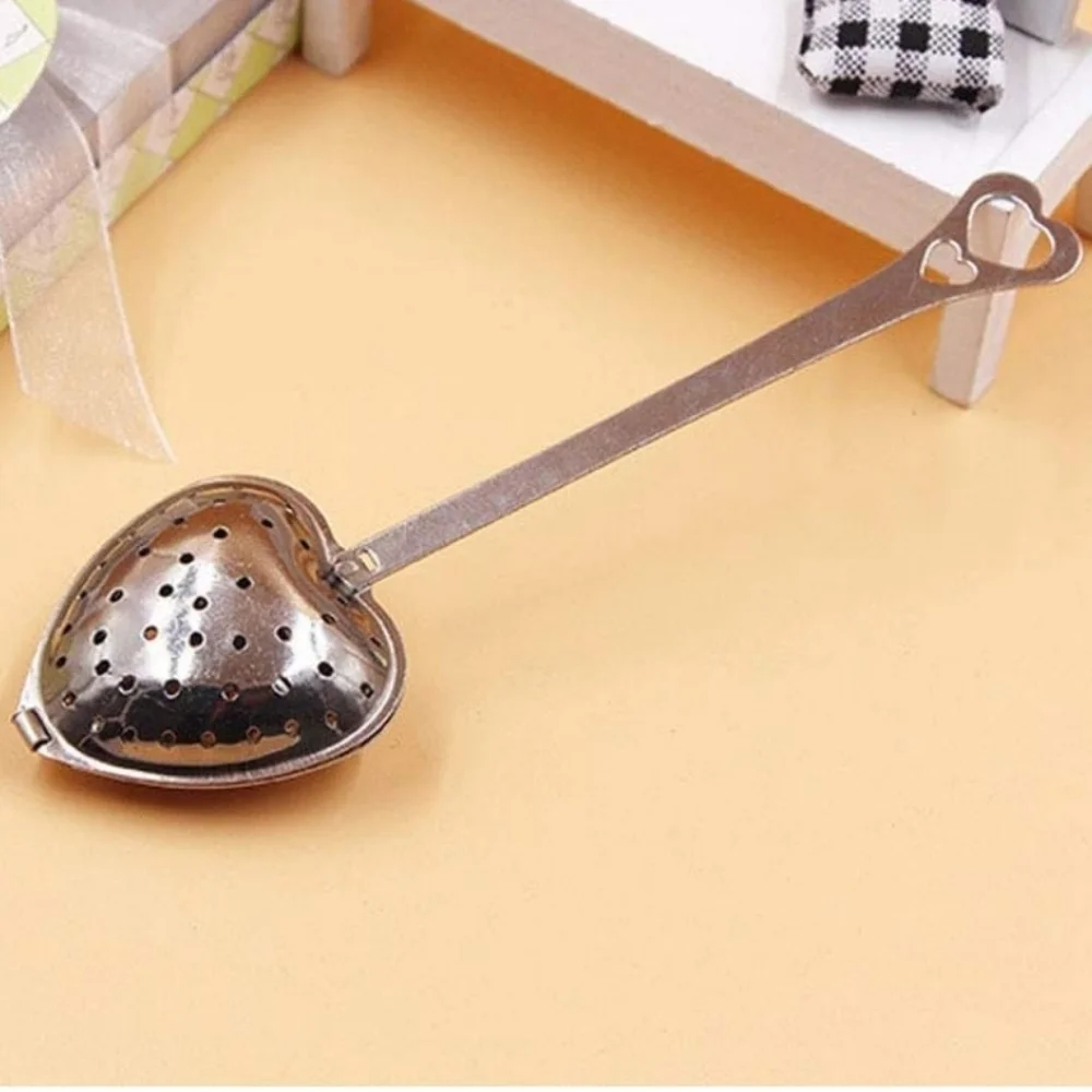 BERON Stainless Steel Tea Time Heart Tea Infuser New